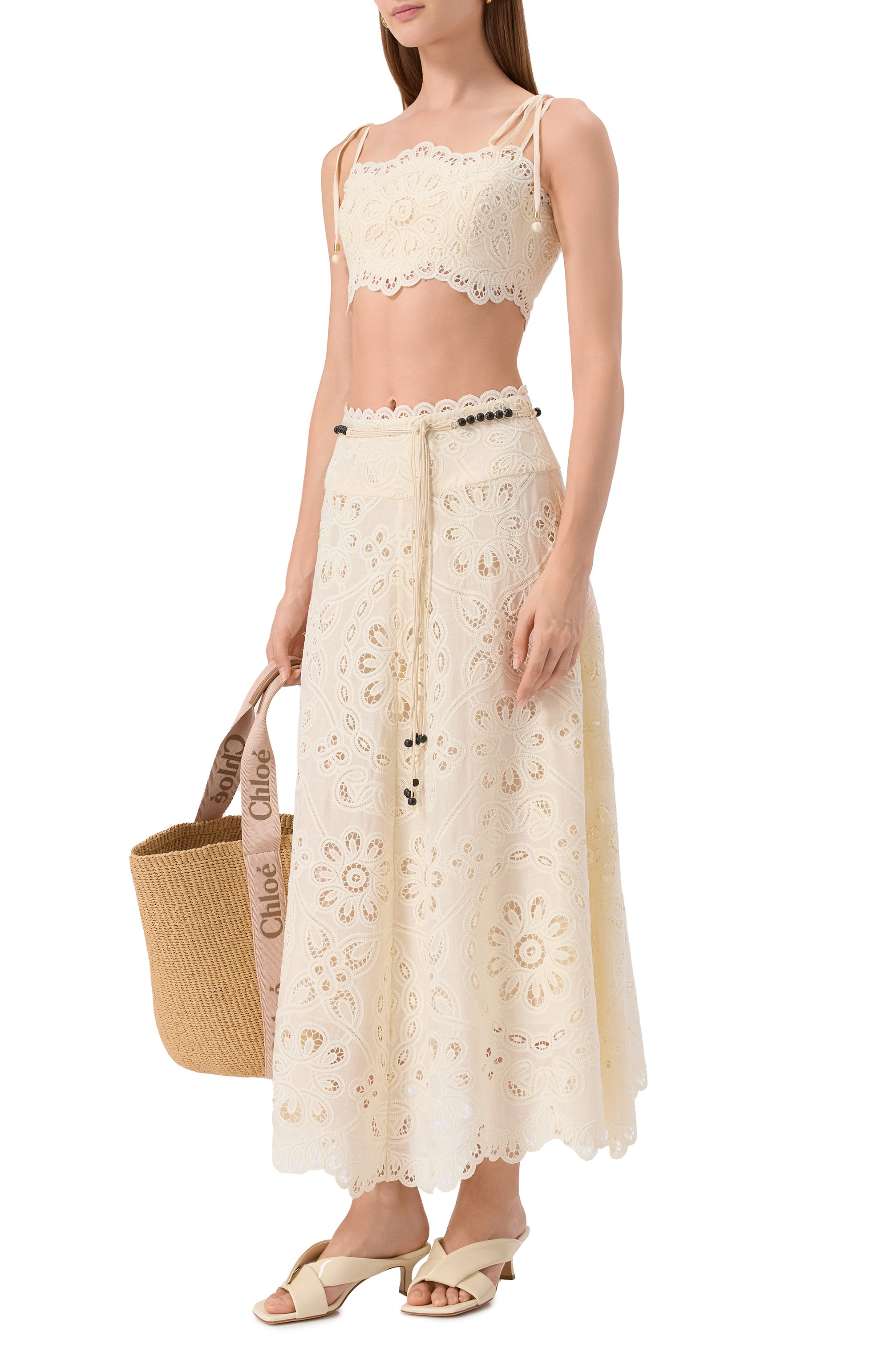 Хлопковый топ ZIMMERMANN, арт. 4245TSS251, фото 2