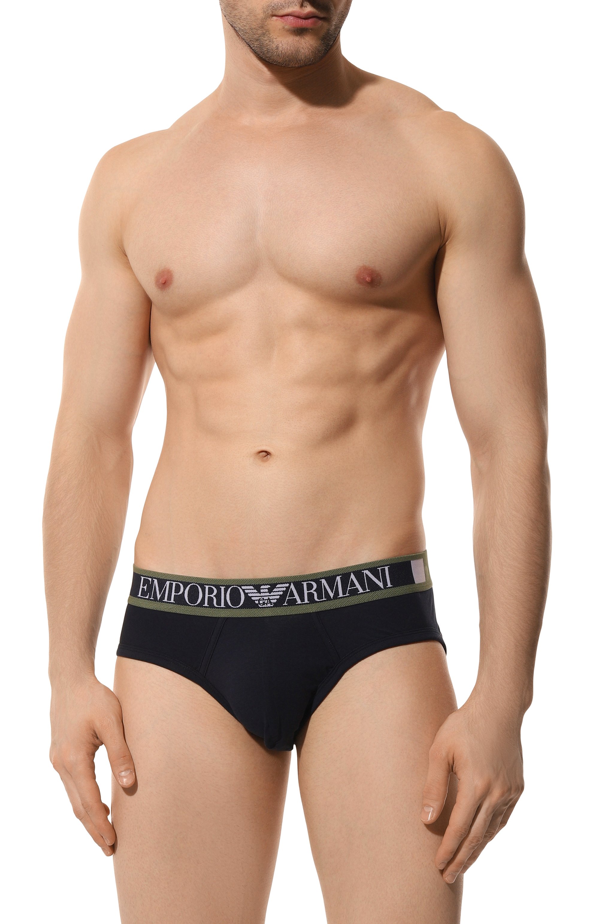 Хлопковые брифы EMPORIO ARMANI, арт. 112070/4F517, фото 2