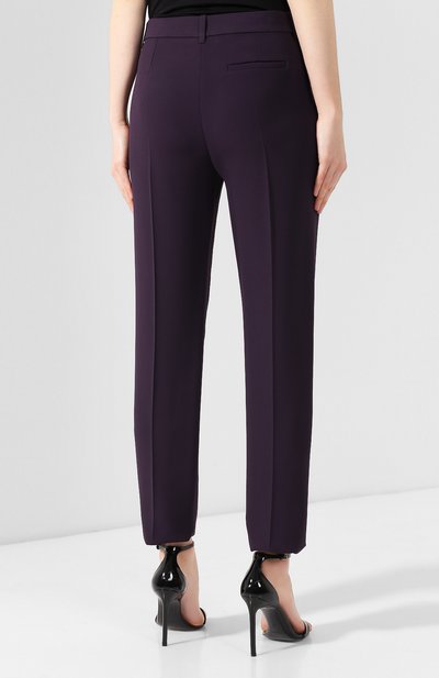 Брюки EMPORIO ARMANI темно-синего цвета по цене 51450 руб., арт. 4NP37T/42013, фото 4 Брюки EMPORIO ARMANI, арт. 4NP37T/42013, фото 4
