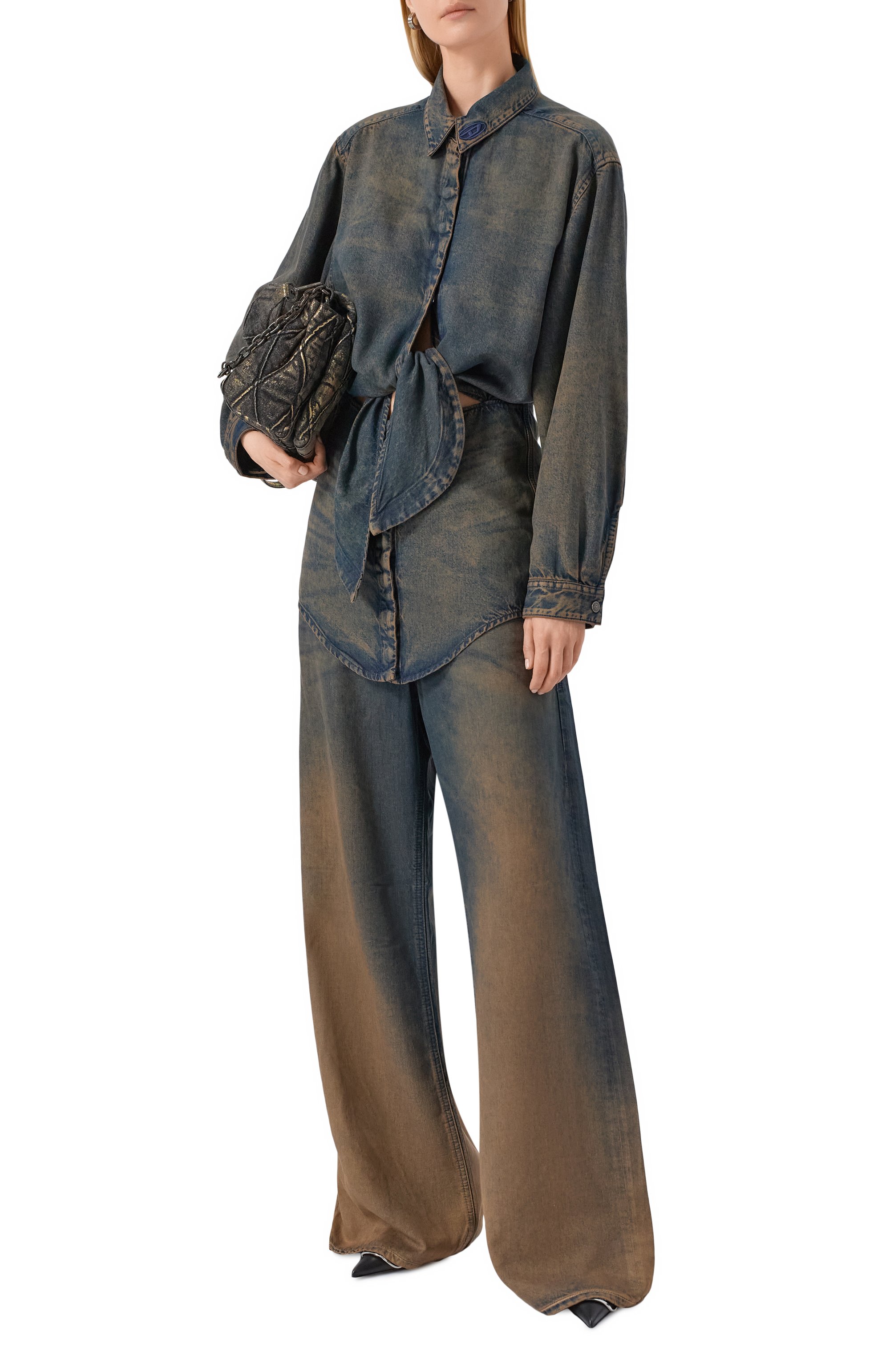 Джинсовое платье DIESEL, арт. A19018/068TE, фото 2