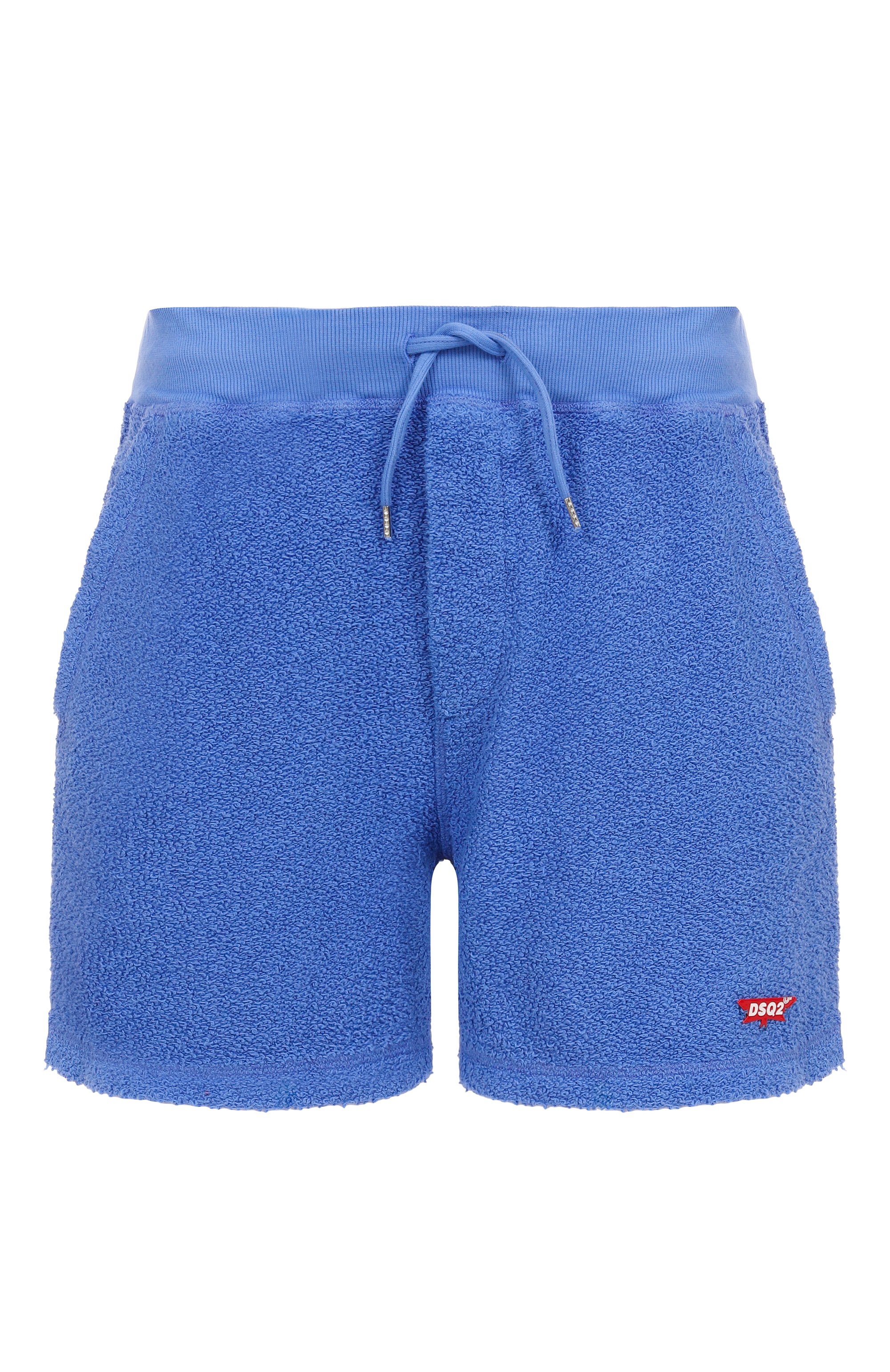 Хлопковые шорты DSQUARED2 синего цвета по цене 57600 руб., арт. S71MU0850/S25140, фото 1 Хлопковые шорты DSQUARED2, арт. S71MU0850/S25140, фото 1