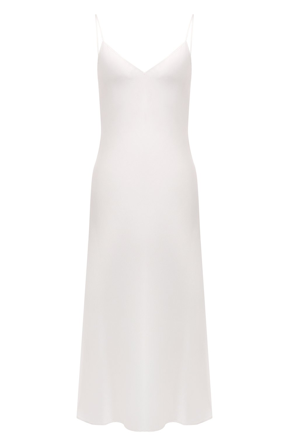 Атласное платье JIL SANDER белого цвета по цене 120500 руб., арт. JSWT506610-WT37030L, фото 1 Атласное платье JIL SANDER, арт. JSWT506610-WT37030L, фото 1