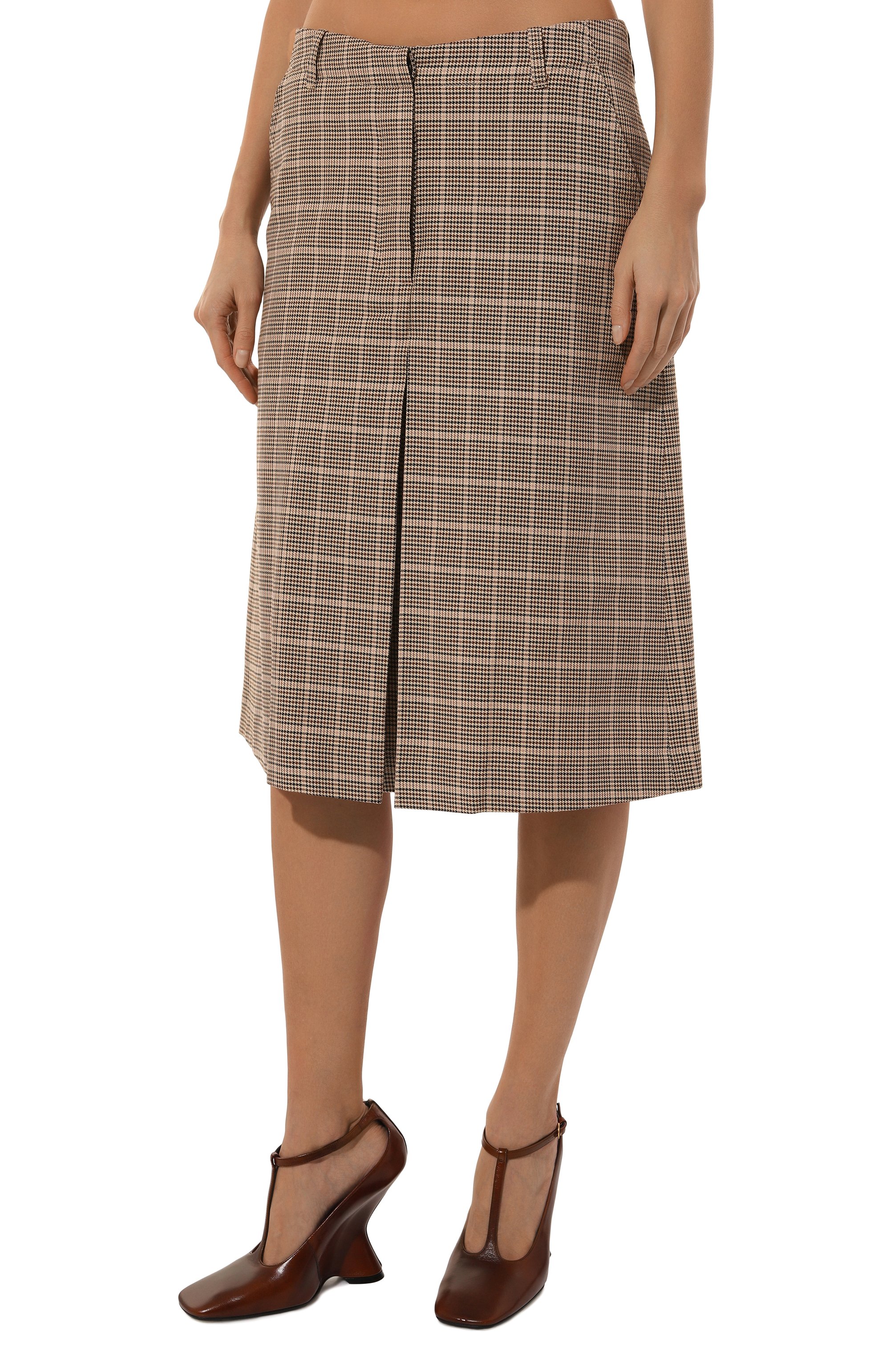 Хлопковая юбка DRIES VAN NOTEN, арт. 242-010800-9352, фото 3