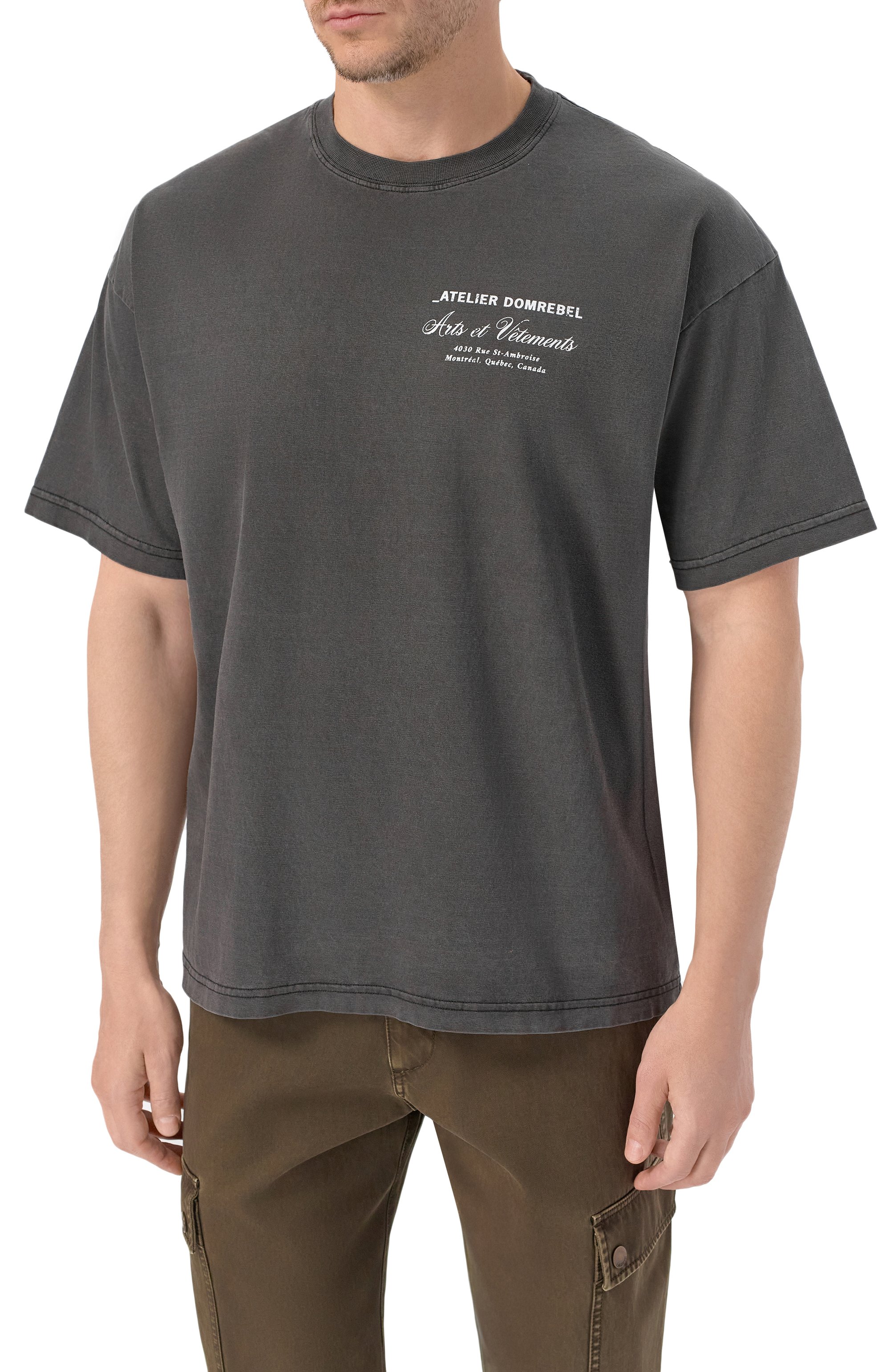 Хлопковая ф утболка DOMREBEL, арт. M ARTS VETEMENTS/T-SHIRT, фото 3