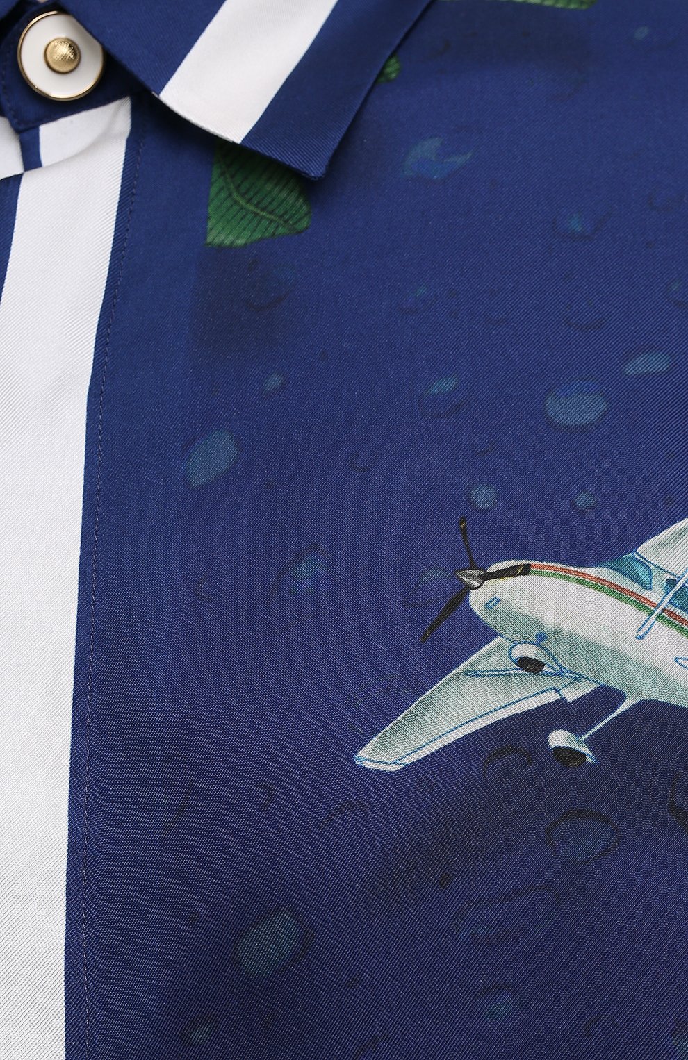 Шелковая рубашка CASABLANCA, арт. MS21-SH-001 CASABLANCA SURF CLUB MIDNIGHT, фото 5