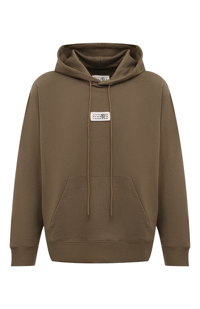 Мужской хлопковое худи MM6, арт. SH0GU0018/S25606