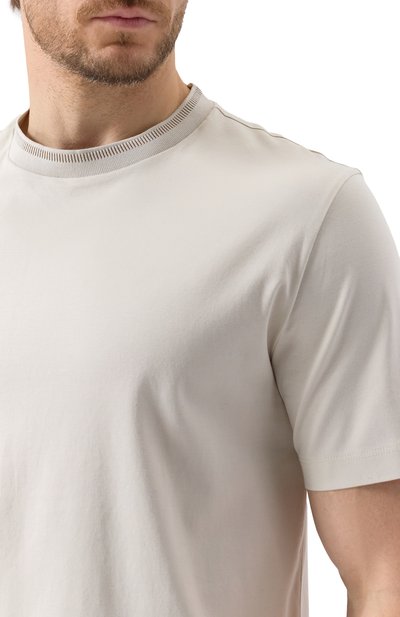 Хлопковая футболка BOSS, арт. 50531793, фото 5