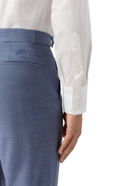 Хлопковая сорочка BRUNELLO CUCINELLI, арт. MBUC41716, фото 5