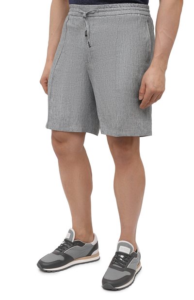 Льняные шорты BRIONI, арт. RPP10L/P6114/NEW SIDNEY, фото 3