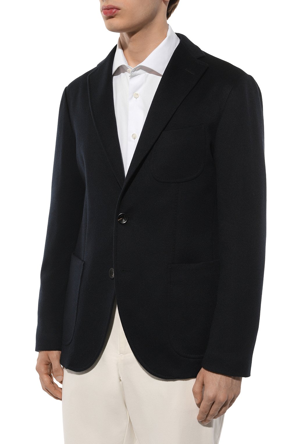 Кашемировый пиджак AGNONA, арт. TX08U2E/U7045E, фото 4