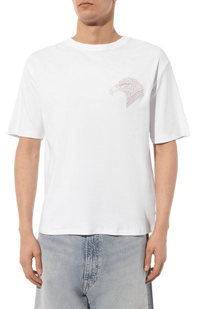 Хлопковая футболка STEFANO RICCI, арт. MNH4103060/LUXT, фото 3