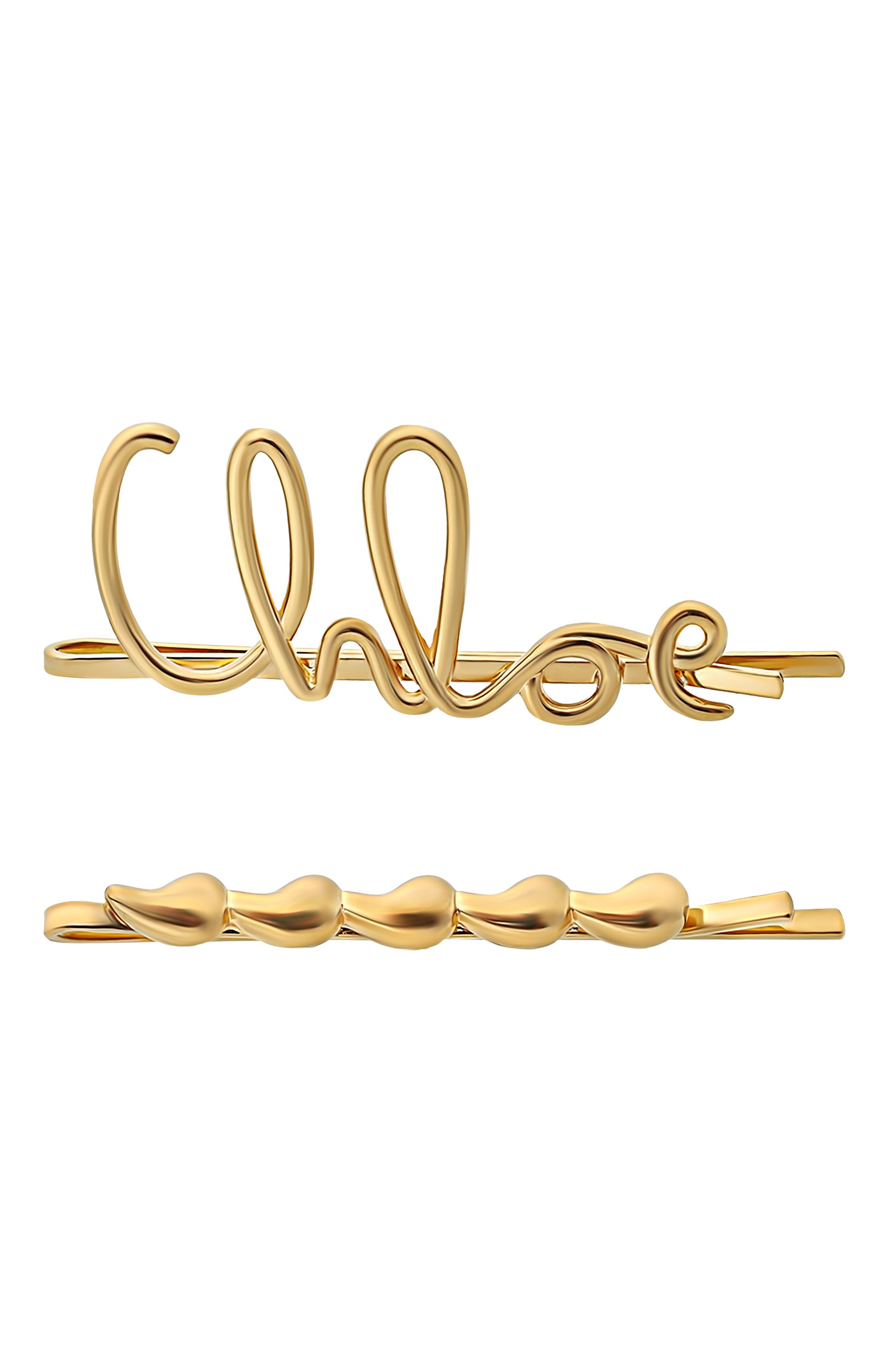 Комплект из двух заколок для волос CHLOÉ, арт. CHC24WFT43CB7, фото 1