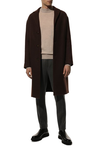 Мужской джемпер из шерсти и кашемира BRUNELLO CUCINELLI, арт. M2400254