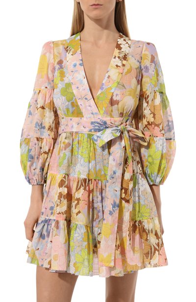 Хлопковое платье ZIMMERMANN, арт. 4384DSS244, фото 3