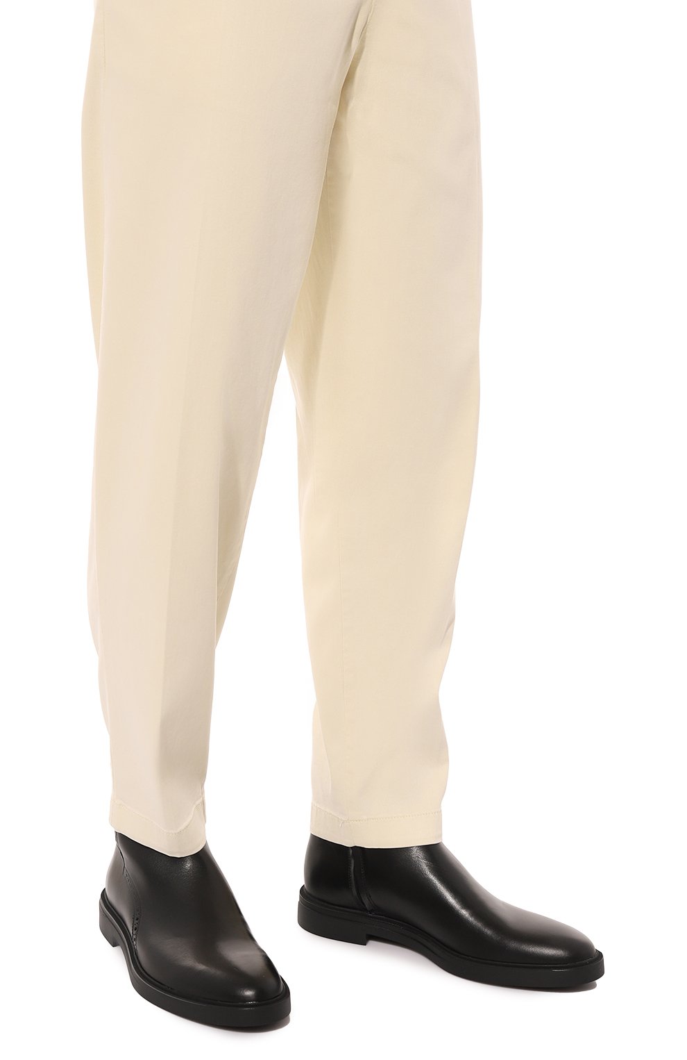 Кожаные сапоги BOSS, арт. 50523867, фото 3