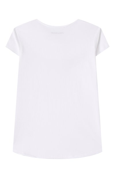 Хлопковая футболка ZADIG AND VOLTAIRE, арт. X60313, фото 2