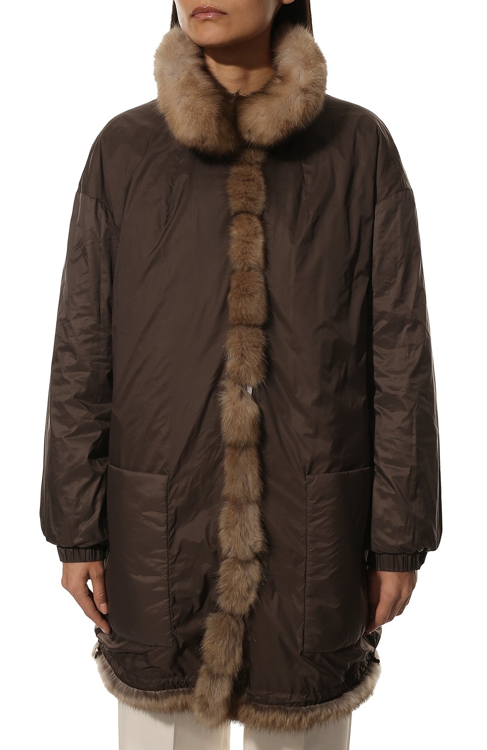 Двусторонняя шуба из меха соболя VICTORIA KUSENKOVA, арт. 723604087579, фото 6