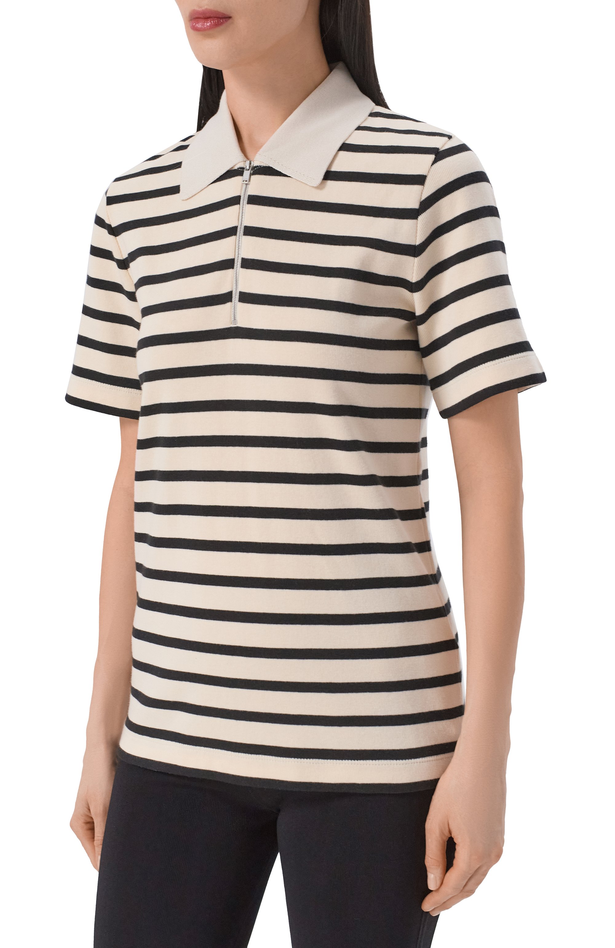 Хлопковое поло JIL SANDER, арт. J40GL0102/J46497, фото 3