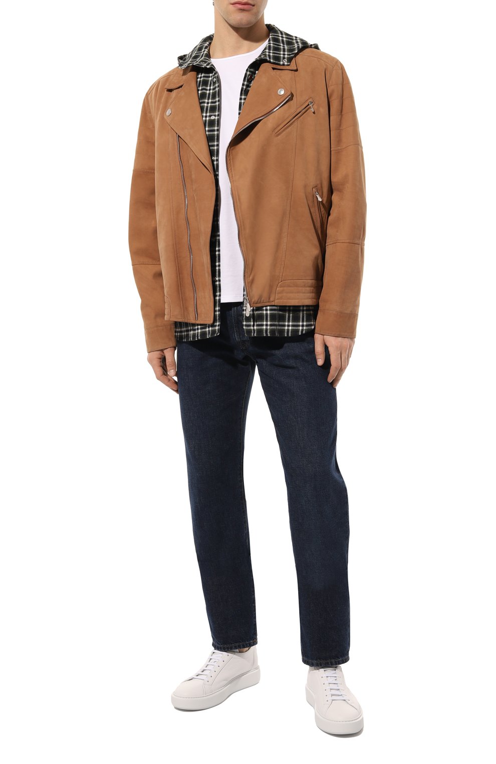 Кожаные кеды BLU BARRETT, арт. RISE-11725.4, фото 2