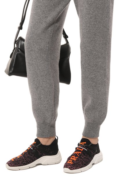 Текстильные кроссовки PRADA, арт. 1E344L-3L6S-F0O5M-015, фото 3