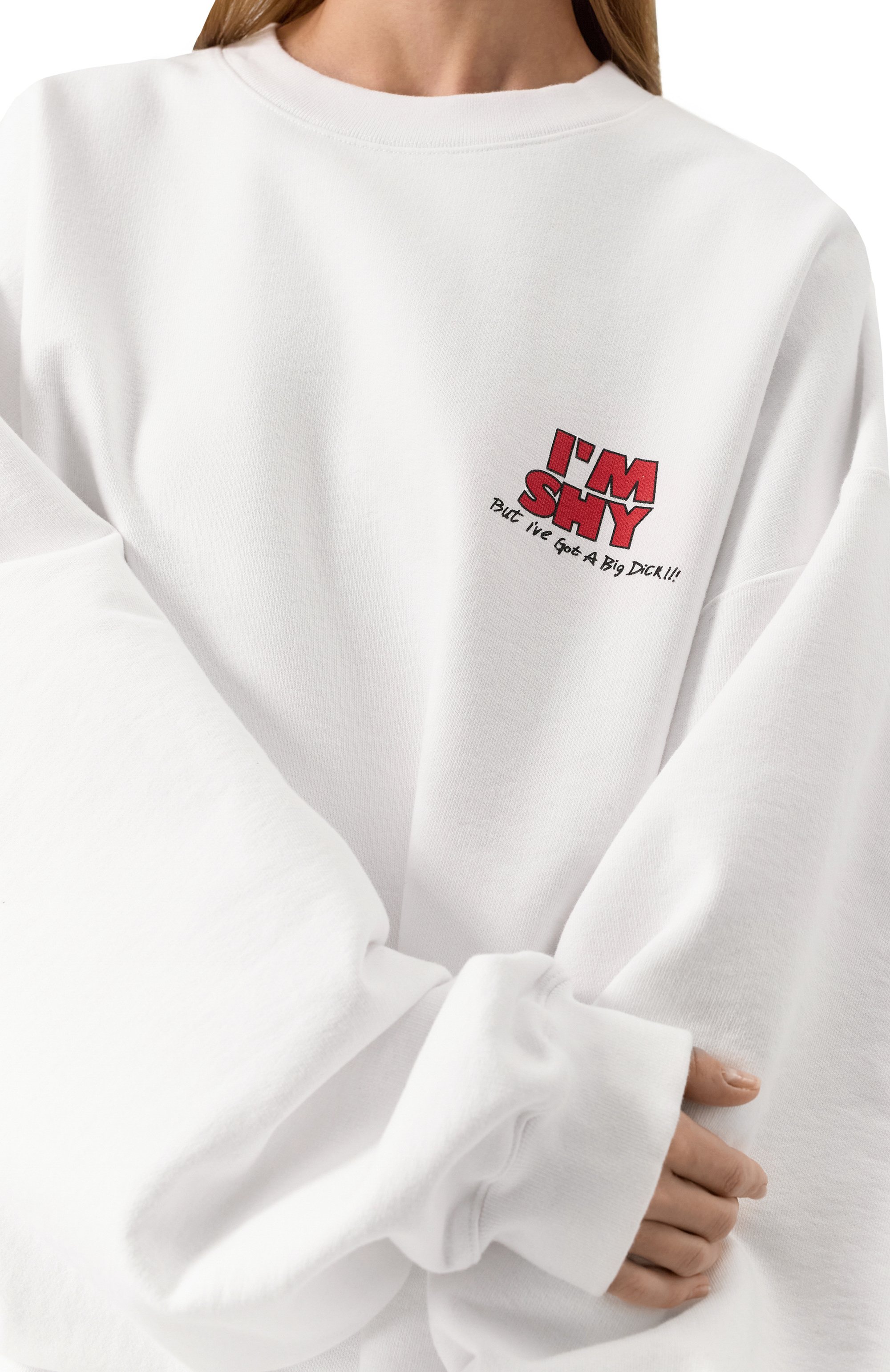 Хлопковый свитшот VETEMENTS, арт. UA66CW620W, фото 9