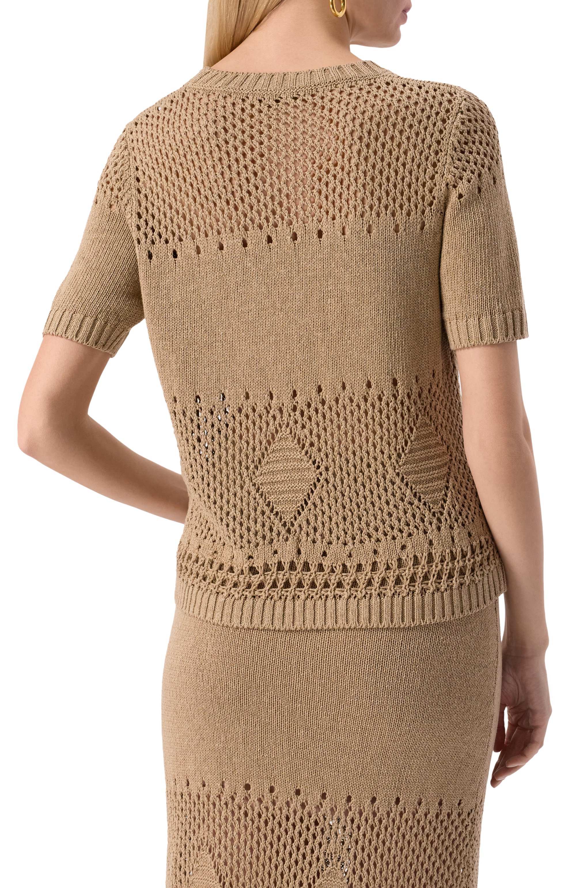 Пуловер из шелка и льна MVST, арт. 25E/X2P/0/A001/7660, фото 4