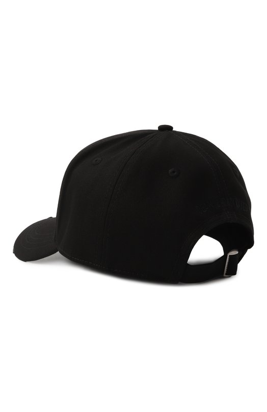 Хлопковая бейсболка Dsquared2 BCM0660/05C00001 Чёрный  BCM0660/05C00001 Фото 3
