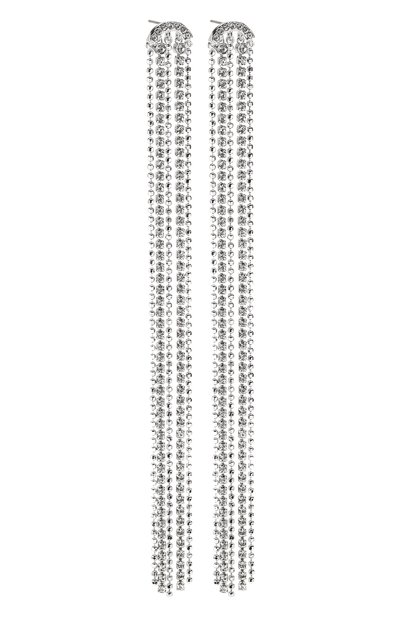 Серьги fit SWAROVSKI серебряного цвета по цене 11890 руб., арт. 5490190, фото 3 Серьги fit SWAROVSKI, арт. 5490190, фото 3