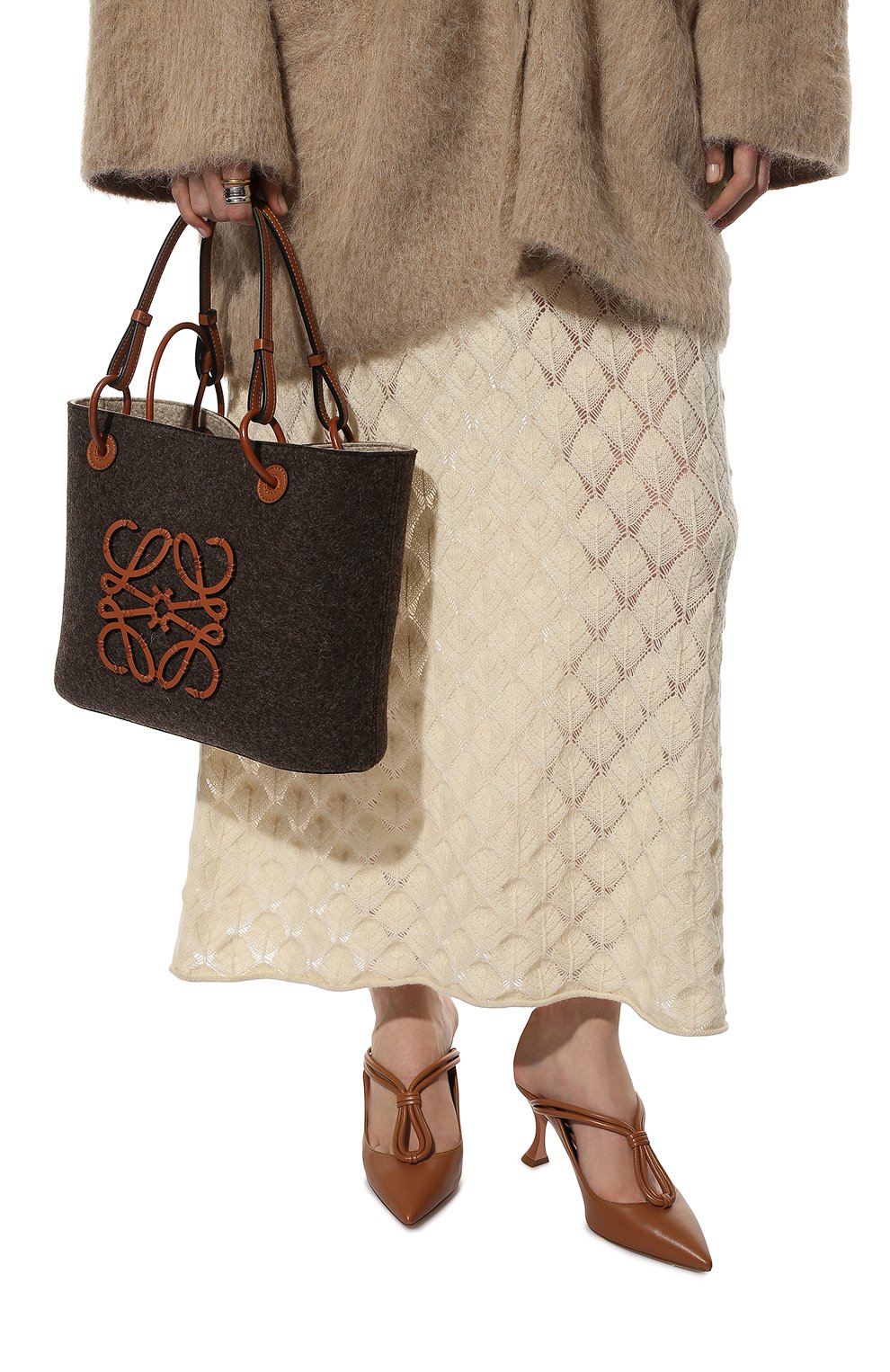 Сумка-тоут square basket LOEWE, арт. A223098X05, фото 2