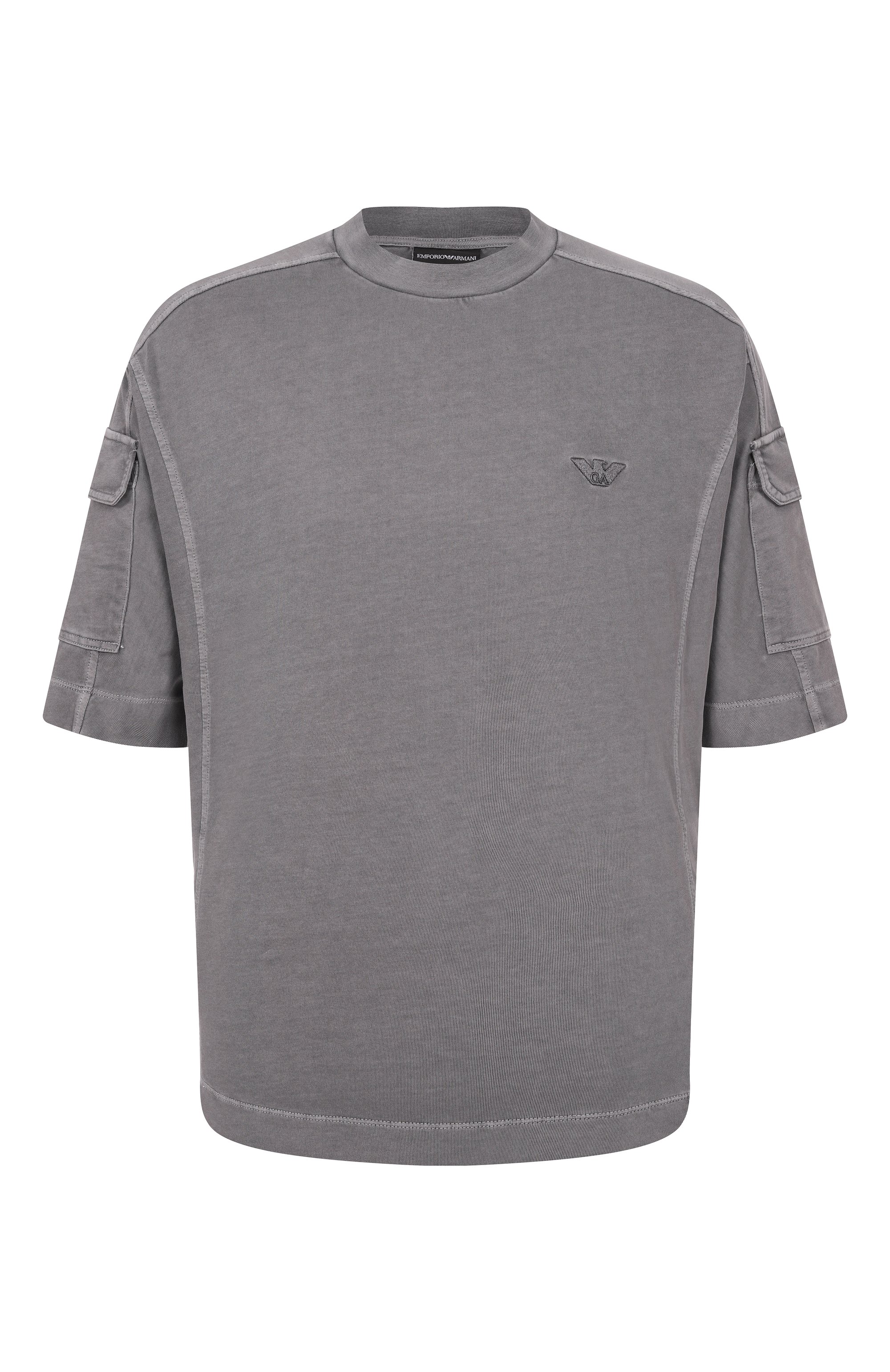 Хлопковая футболка EMPORIO ARMANI, арт. EM004910/AF13715, фото 1
