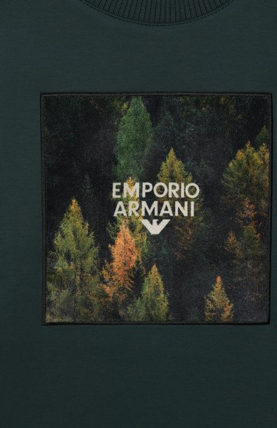 Хлопковый свитшот EMPORIO ARMANI, арт. EB000781/AF10126, фото 3