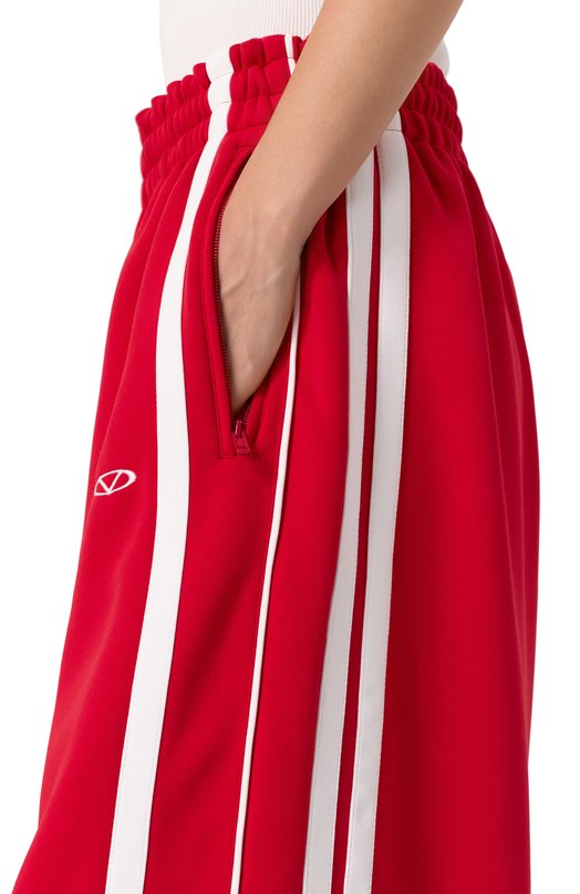 Брюки VETEMENTS UA66PA310R Красный  UA66PA310R Фото 5