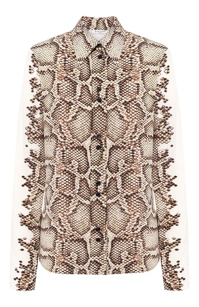 Женская шелковая блузка GIVENCHY, арт. BW60KX12GF