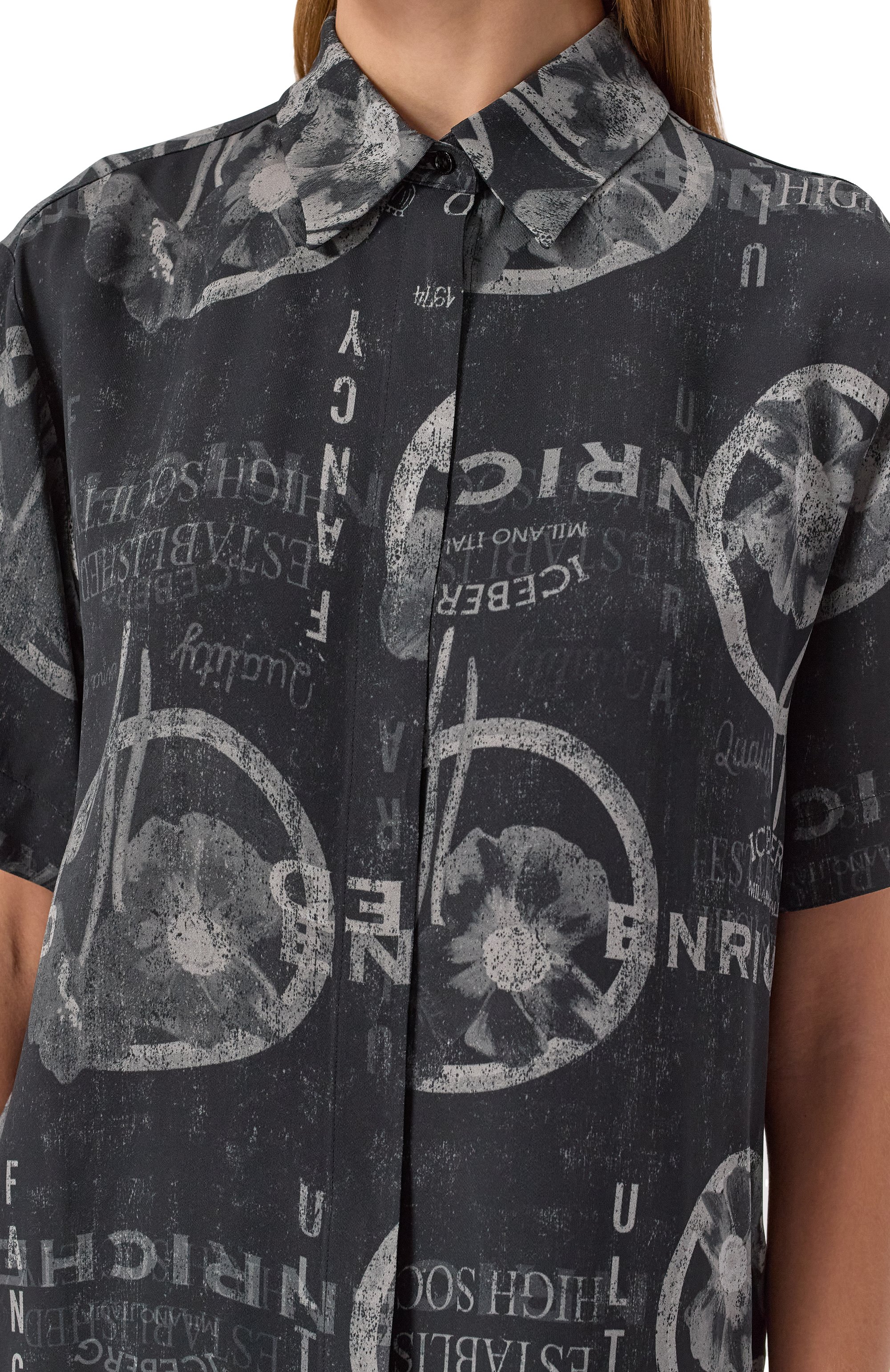 Рубашка из вискозы ICEBERG, арт. G051/5032, фото 5