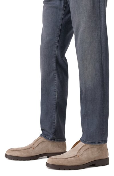 Замшевые ботинки detroit SANTONI, арт. MGDG17823DTRBSEY, фото 3