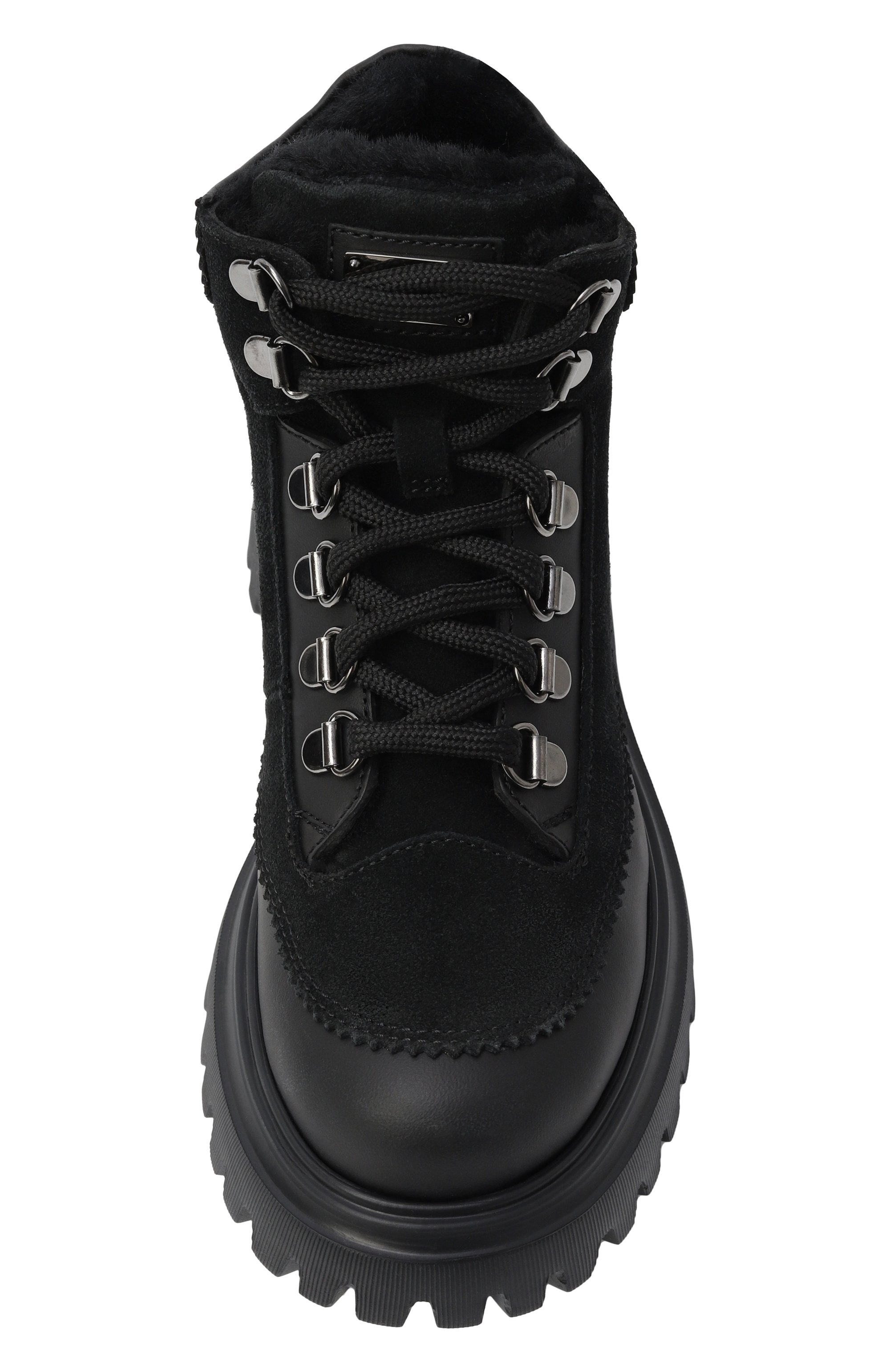 Кожаные ботинки DOLCE & GABBANA, арт. DA5177/AL696/27-36, фото 4