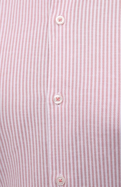 Рубашка из хлопка и льна BOSS, арт. 50469811, фото 5