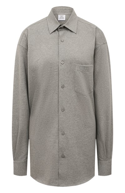 Женская хлопковая рубашка VETEMENTS, арт. UA53SH100G 1602/W