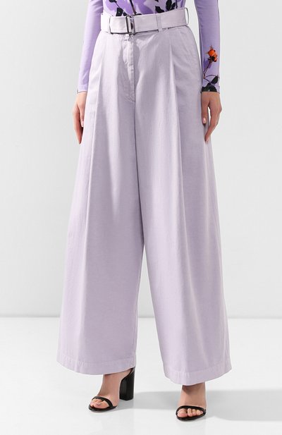 Хлопковые брюки DRIES VAN NOTEN, арт. 192-30942-8288, фото 3