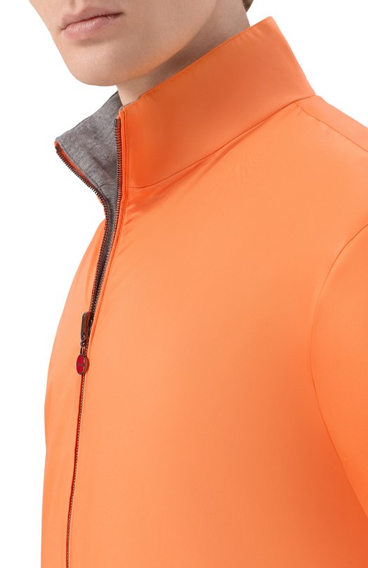 Двусторонний бомбер Kiton UW2306V0820H Оранжевый  UW2306V0820H Фото 5