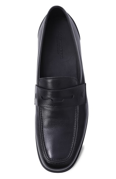 Кожаные пенни-лоферы PANTANETTI черного цвета по цене 59500 руб., арт. 19541D/G0THA, фото 5 Кожаные пенни-лоферы PANTANETTI, арт. 19541D/G0THA, фото 5