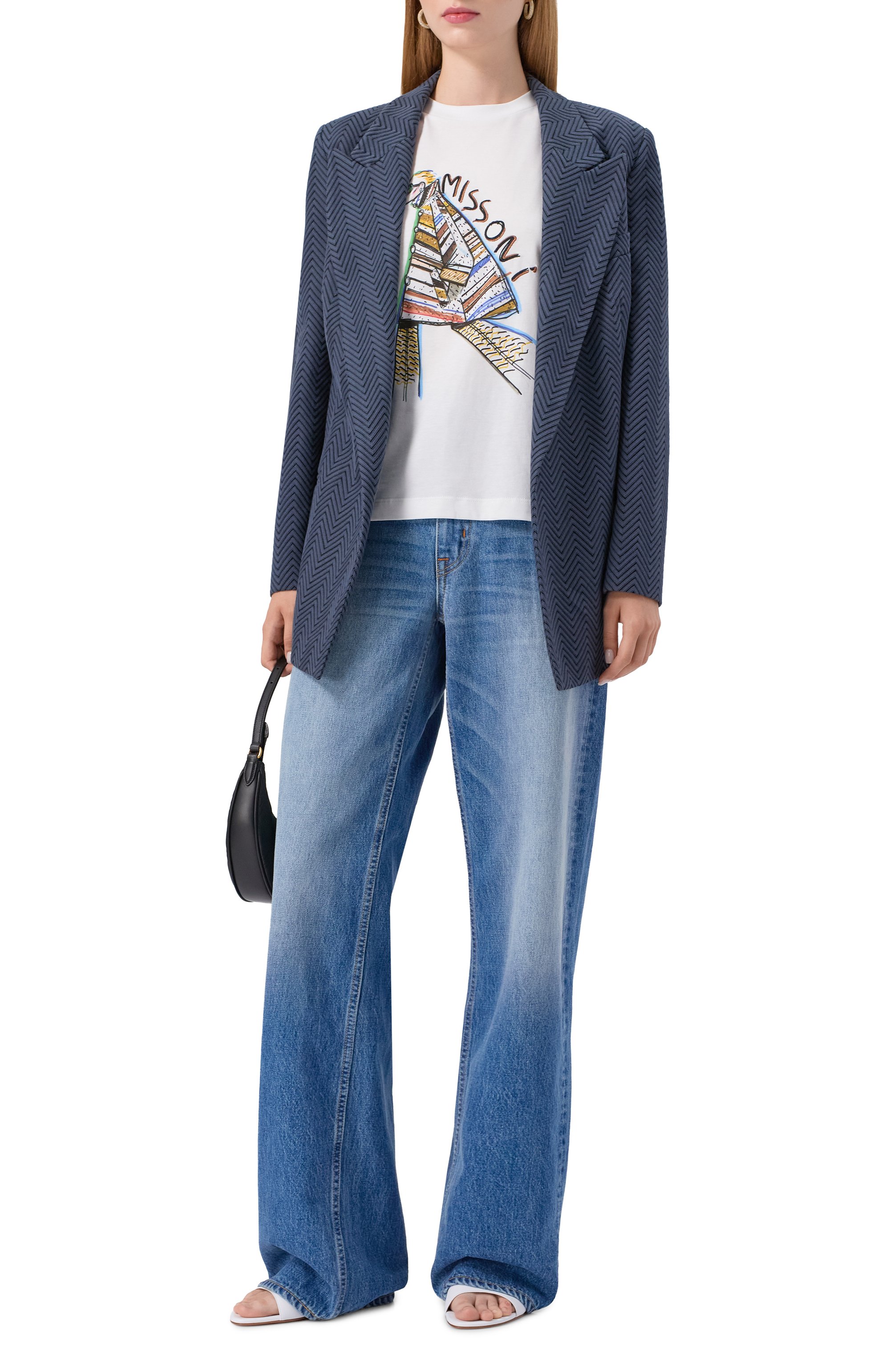 Хлопковая футболка MISSONI, арт. DS25WL03/BJ00PB, фото 2