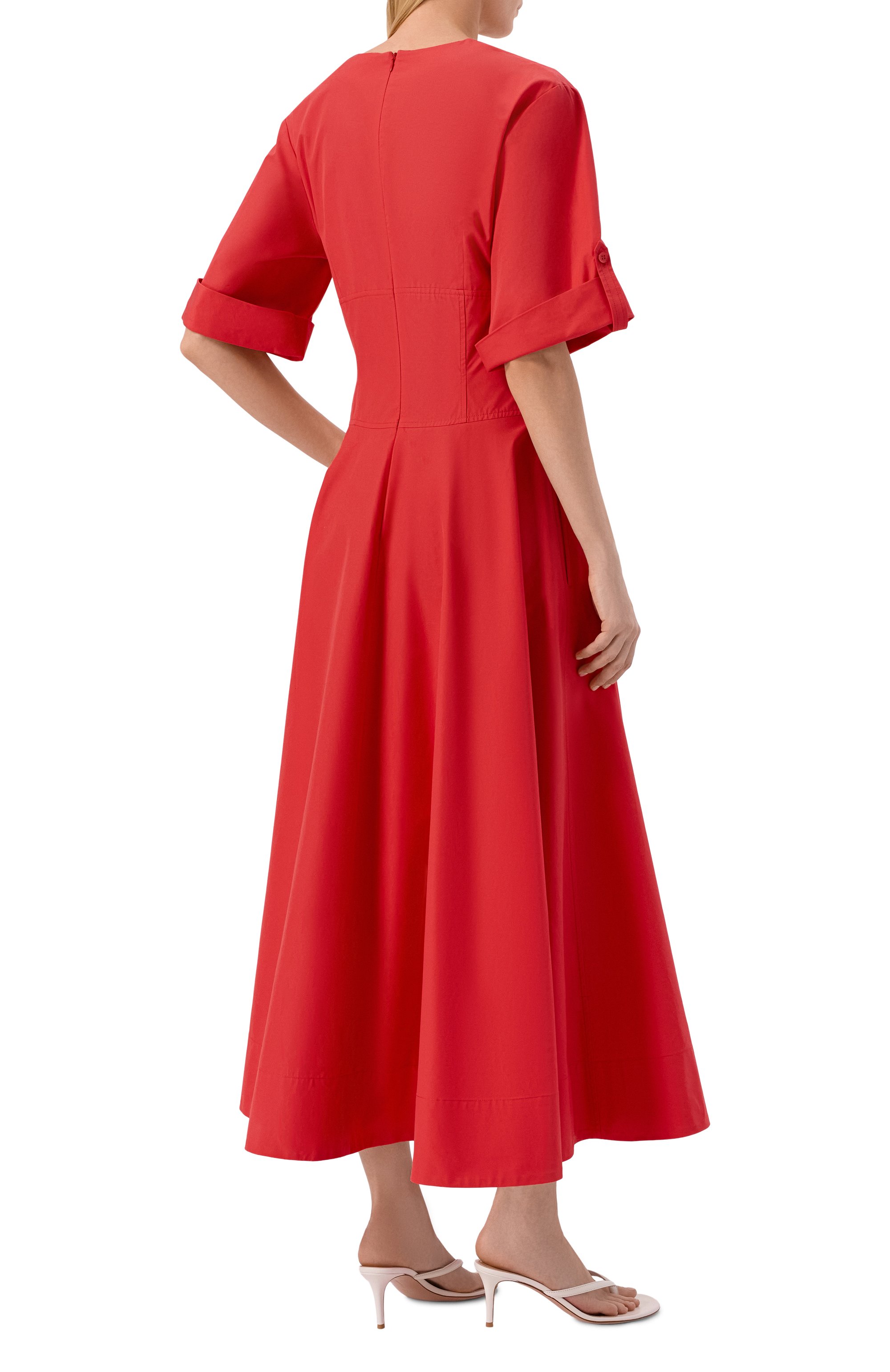 Хлопковое платье 12 STOREEZ, арт. 137346, фото 3