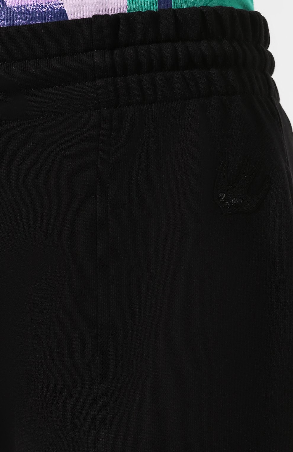 Хлопковые джоггеры MCQ SWALLOW черного цвета по цене 23950 руб., арт. 589463/R0H02, фото 5 Хлопковые джоггеры MCQ SWALLOW, арт. 589463/R0H02, фото 5
