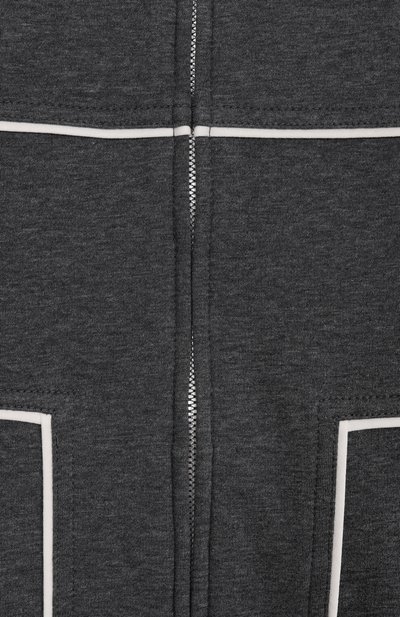 Хлопковая толстовка BRUNELLO CUCINELLI, арт. BW863E189A, фото 3