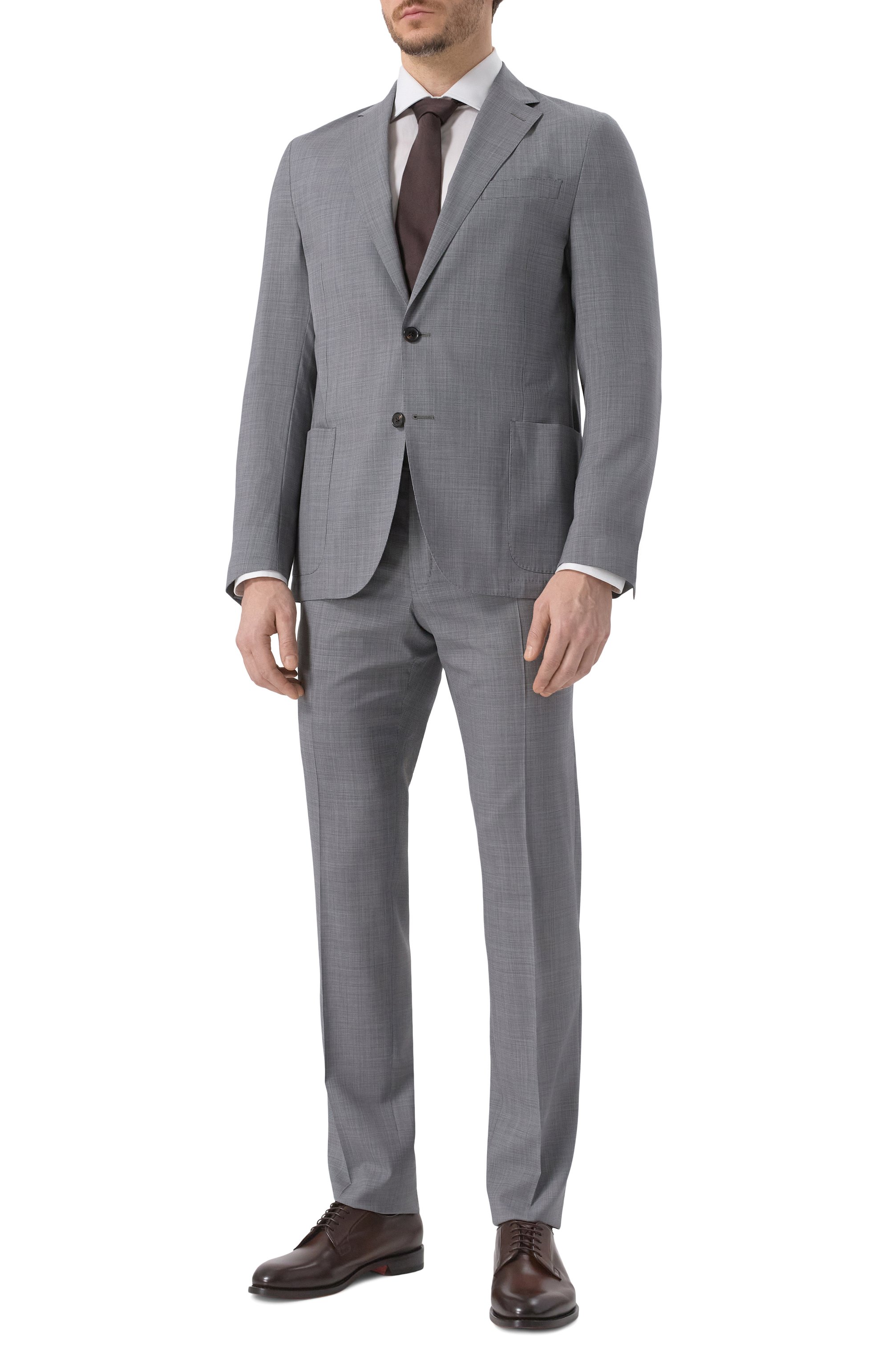 Кожаные дерби colin SANTONI, арт. MCCG19046PD7SGFR, фото 2