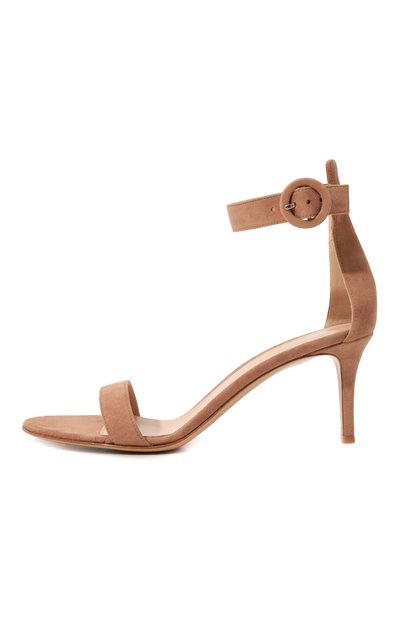 Замшевые босоножки portofino 70 GIANVITO ROSSI, арт. G60088.70RIC.CAMPRAL, фото 4