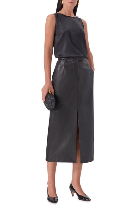 Женские кожаные туфли amelia 55 GIANVITO ROSSI, арт. G22313.55RIC.NUINER0