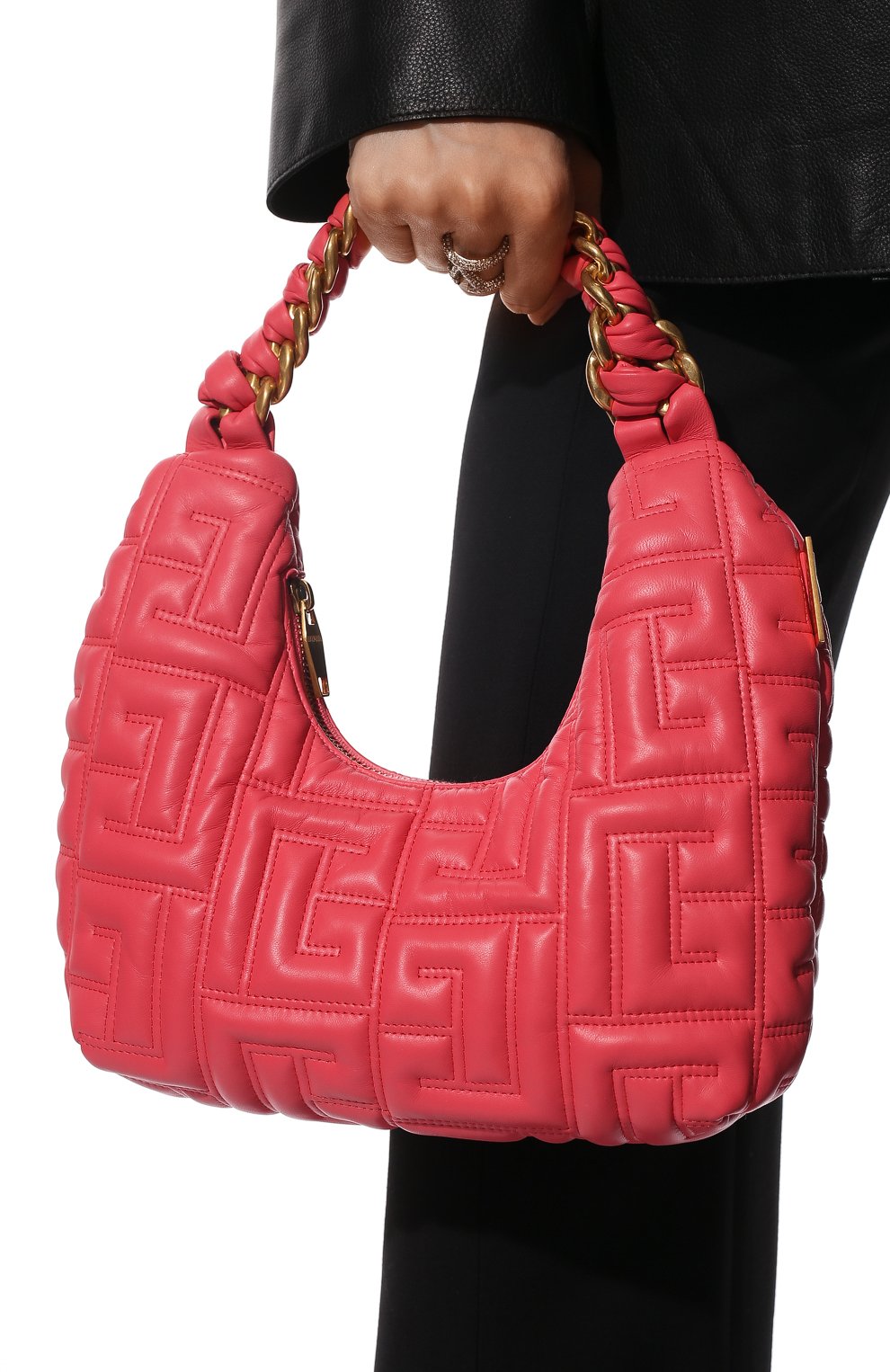 Сумка hobo mini BALMAIN, арт. XN1BG708/LNPQ, фото 2