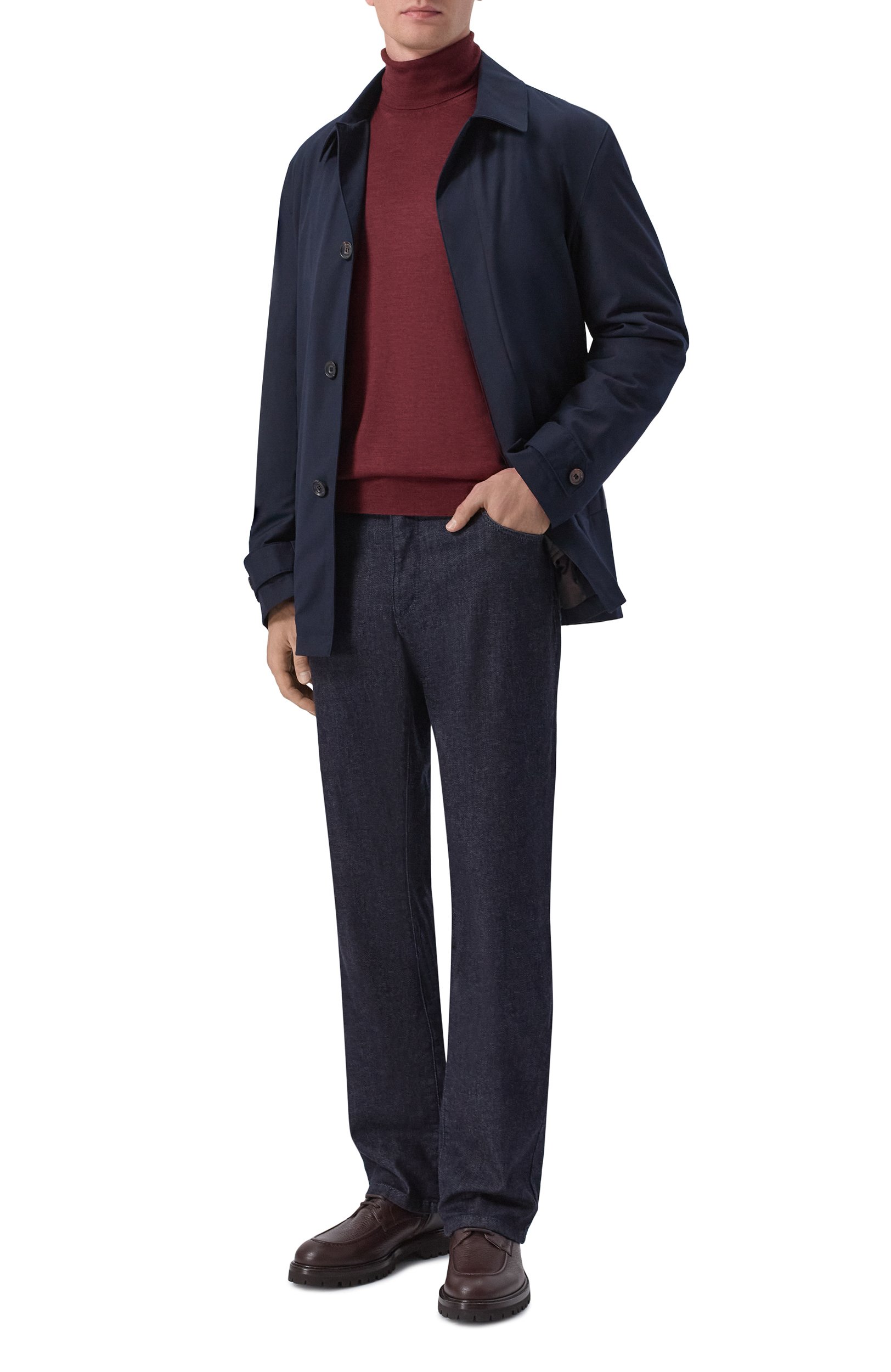 Шерстяная водолазка CORNELIANI, арт. 28M523/2A25126, фото 2